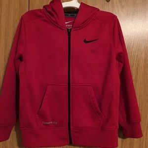 BOYS size 4T dry-fit zip up hoodie